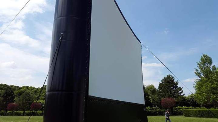 Ecran de projection cinéma Île-de-France